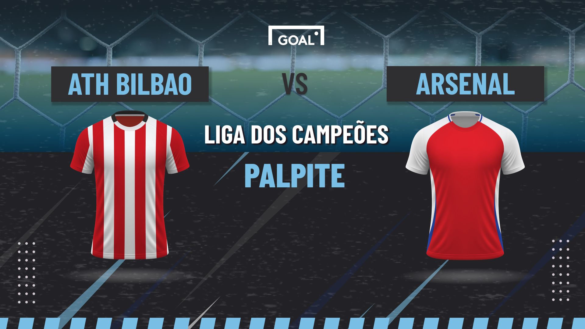 Palpite Athletic Bilbao x Arsenal - Champions League - 16/09/2025 ...